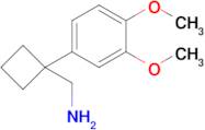 (1-(3,4-Dimethoxyphenyl)cyclobutyl)methanamine