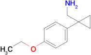 (1-(4-Ethoxyphenyl)cyclopropyl)methanamine