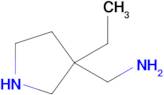 (3-Ethylpyrrolidin-3-yl)methanamine