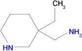 (3-Ethylpiperidin-3-yl)methanamine