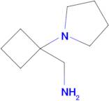 (1-(Pyrrolidin-1-yl)cyclobutyl)methanamine