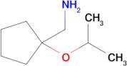 (1-Isopropoxycyclopentyl)methanamine