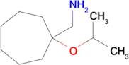 (1-Isopropoxycycloheptyl)methanamine