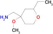 (2-Ethyl-4-methoxytetrahydro-2h-pyran-4-yl)methanamine