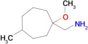 (1-Methoxy-4-methylcycloheptyl)methanamine