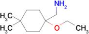 (1-Ethoxy-4,4-dimethylcyclohexyl)methanamine