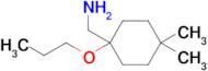 (4,4-Dimethyl-1-propoxycyclohexyl)methanamine