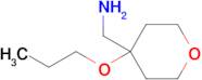 (4-Propoxytetrahydro-2h-pyran-4-yl)methanamine