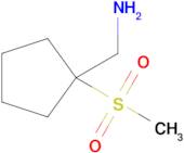 (1-(Methylsulfonyl)cyclopentyl)methanamine