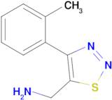 (4-(O-tolyl)-1,2,3-thiadiazol-5-yl)methanamine