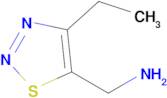 (4-Ethyl-1,2,3-thiadiazol-5-yl)methanamine