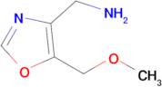 (5-(Methoxymethyl)oxazol-4-yl)methanamine