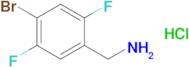 (4-Bromo-2,5-difluorophenyl)methanamine hydrochloride