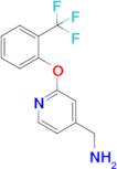 (2-(2-(Trifluoromethyl)phenoxy)pyridin-4-yl)methanamine