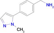 (4-(1-Methyl-1h-pyrazol-5-yl)phenyl)methanamine