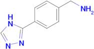 1-[4-(4H-1,2,4-triazol-3-yl)phenyl]methanamine