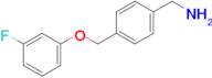 (4-((3-Fluorophenoxy)methyl)phenyl)methanamine