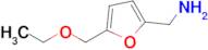 (5-(Ethoxymethyl)furan-2-yl)methanamine