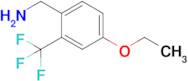 (4-Ethoxy-2-(trifluoromethyl)phenyl)methanamine