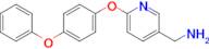 (6-(4-Phenoxyphenoxy)pyridin-3-yl)methanamine