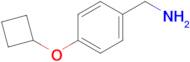 (4-Cyclobutoxyphenyl)methanamine