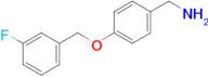 (4-((3-Fluorobenzyl)oxy)phenyl)methanamine