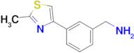 (3-(2-Methylthiazol-4-yl)phenyl)methanamine