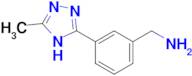 (3-(5-Methyl-4h-1,2,4-triazol-3-yl)phenyl)methanamine