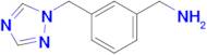 (3-((1h-1,2,4-Triazol-1-yl)methyl)phenyl)methanamine