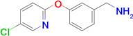 (3-((5-Chloropyridin-2-yl)oxy)phenyl)methanamine