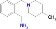 (2-((4-Methylpiperidin-1-yl)methyl)phenyl)methanamine