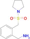 (2-((Pyrrolidin-1-ylsulfonyl)methyl)phenyl)methanamine