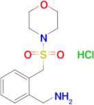 (2-((Morpholinosulfonyl)methyl)phenyl)methanamine hydrochloride