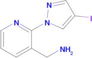 (2-(4-Iodo-1h-pyrazol-1-yl)pyridin-3-yl)methanamine