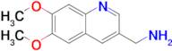 (6,7-Dimethoxyquinolin-3-yl)methanamine