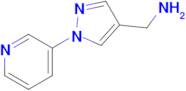 (1-(Pyridin-3-yl)-1h-pyrazol-4-yl)methanamine