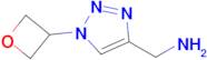 (1-(Oxetan-3-yl)-1h-1,2,3-triazol-4-yl)methanamine