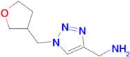 (1-((Tetrahydrofuran-3-yl)methyl)-1h-1,2,3-triazol-4-yl)methanamine