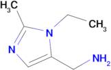 (1-Ethyl-2-methyl-1h-imidazol-5-yl)methanamine