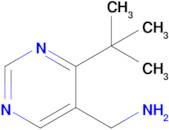 (4-(Tert-butyl)pyrimidin-5-yl)methanamine