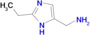 1-(2-ethyl-1H-imidazol-5-yl)methanamine