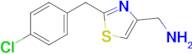 (2-(4-Chlorobenzyl)thiazol-4-yl)methanamine