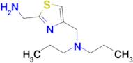 n-((2-(Aminomethyl)thiazol-4-yl)methyl)-N-propylpropan-1-amine