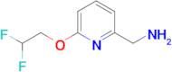 (6-(2,2-Difluoroethoxy)pyridin-2-yl)methanamine