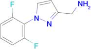 (1-(2,6-Difluorophenyl)-1h-pyrazol-3-yl)methanamine