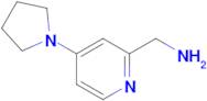 (4-(Pyrrolidin-1-yl)pyridin-2-yl)methanamine