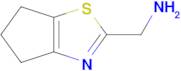 (5,6-Dihydro-4h-cyclopenta[d]thiazol-2-yl)methanamine