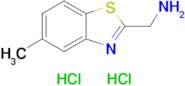 (5-Methylbenzo[d]thiazol-2-yl)methanamine dihydrochloride