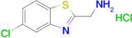 (5-Chlorobenzo[d]thiazol-2-yl)methanamine hydrochloride