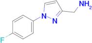 (1-(4-Fluorophenyl)-1h-pyrazol-3-yl)methanamine